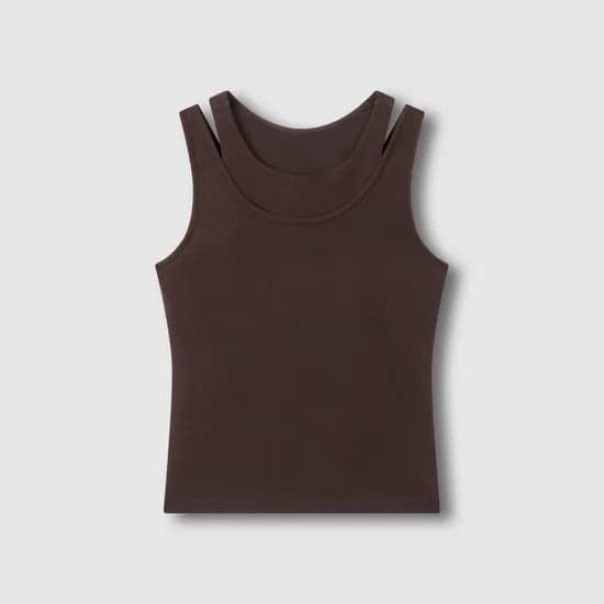 여 이지 무브 레이어드 브라캐미솔 (3 sizes)(2 colors)
