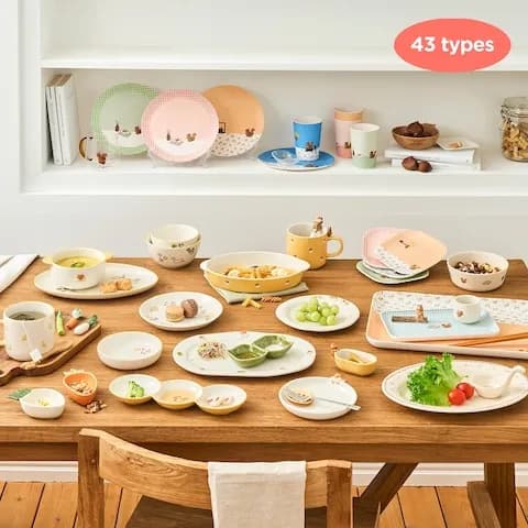산골 뚱다람쥐네 식기 시리즈 L