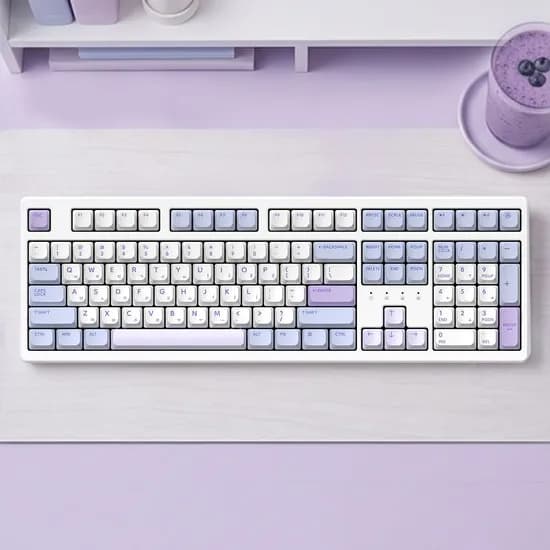 TFG Cloud Max CF 키보드 DG_블루베리스무디(브라운슈가 저소음 토독 35g)