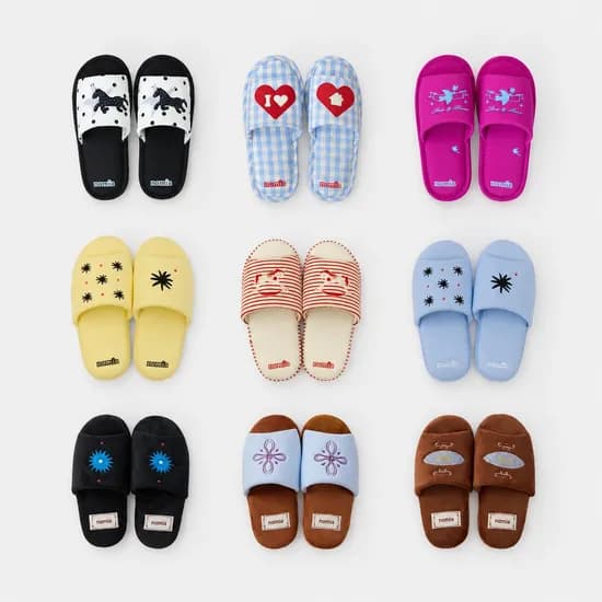 NOMIA 폭신한 층간소음 실내화 슬리퍼 룸슈즈 2size 13colors
