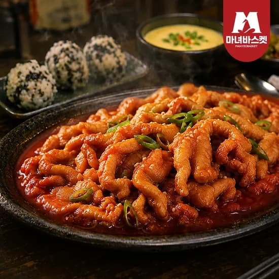신당동 무뼈 국물닭발 500g x2팩 매운맛