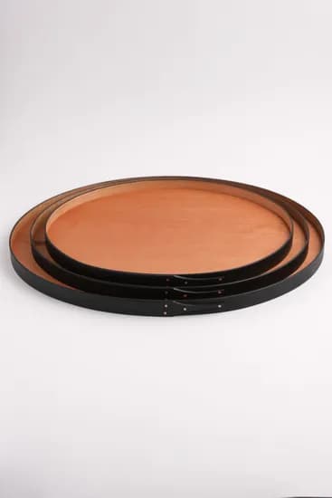 원목 셰이커박스 타원 트레이 Shaker Oval Tray 블랙