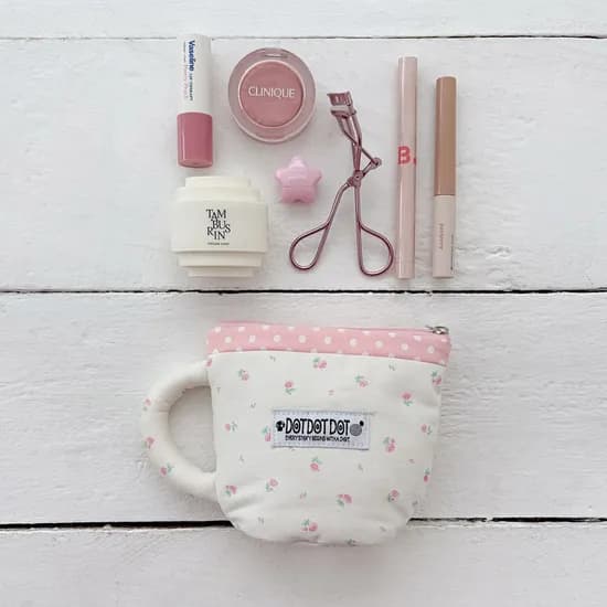 Muglet Pouch Rose Milk tea