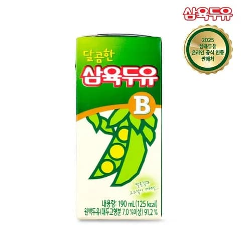 삼육두유B 190ml*48팩 27,900원
