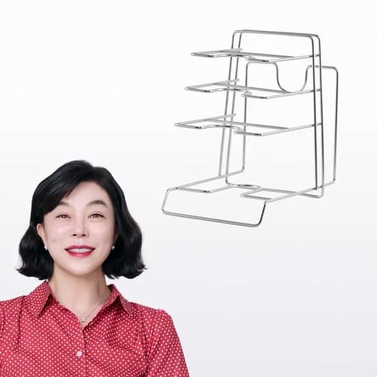 무연마제 올스텐 프라이팬정리대