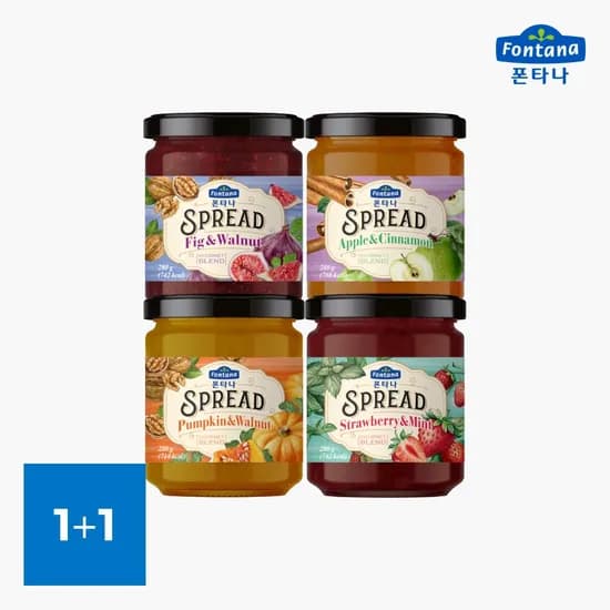 고메 스프레드 4종 280g 1+1 골라담기