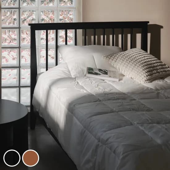 시온 원목침대 프레임 블랙 월넛 SS Q 2colors