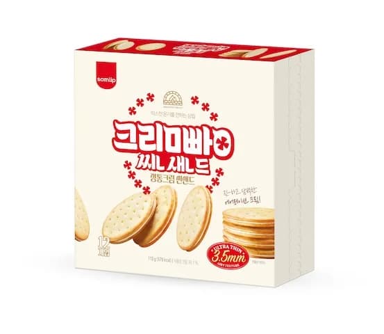 삼립 정통 크림빵 씬샌드 36개입 (12개입*3박스)