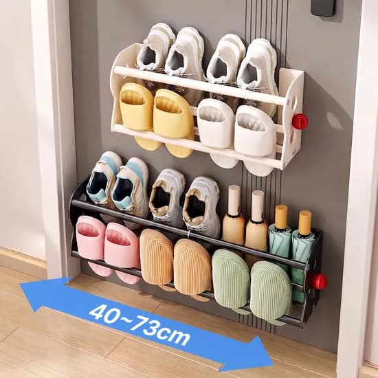 자석밀착 너비조절 신발 정리대 2colors