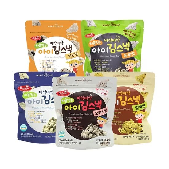 아기 과자 간식 STEP3 10종 택1