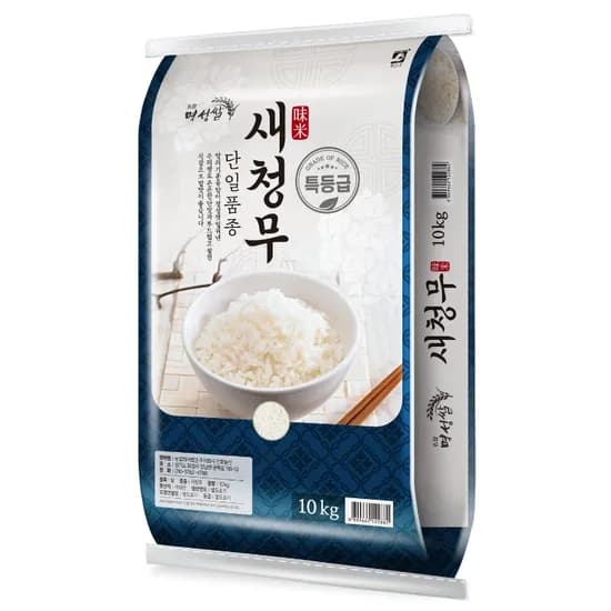 당일도정 특등급 새청무10kg 산지직송 정미소 직영