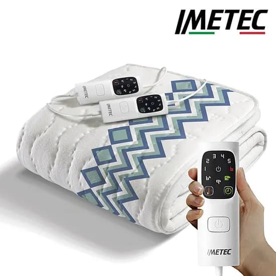 프리미엄 순면 전기요 더블 IMO-668A 격자