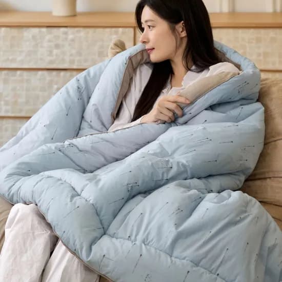 인네이처 유성 고밀도 순면X모달 60수 사계절 차렵이불 세트