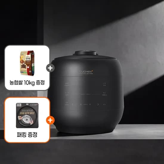 패킹+쌀10kg!그레인 티탄 컬렉션 U 듀얼 10인용 IH밥솥 CRT-UPD1040TETS