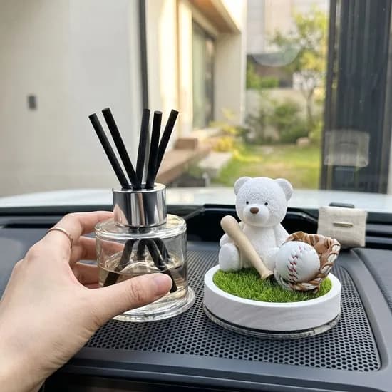 야구베어 리드디퓨저세트 50ml 비치형 차량용 석고 방향제