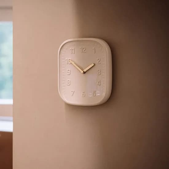 비믹스 세라믹 뉴메로 사각 벽시계