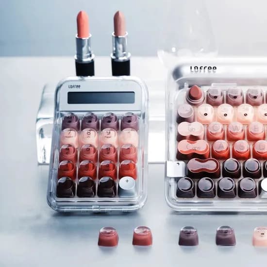 립스틱 Lipstick 계산기 유무선 숫자 넘버 패드
