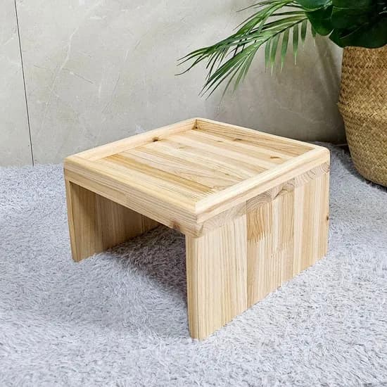 고양이 강아지 원목 1구 식탁 사이즈변경 제작 24x24x13