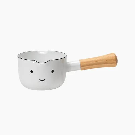 미피 페이스 법랑 밀크팬 12cm