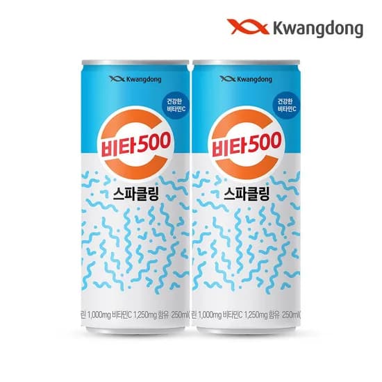 비타500 스파클링 CAN 250ml 24입 탄산음료