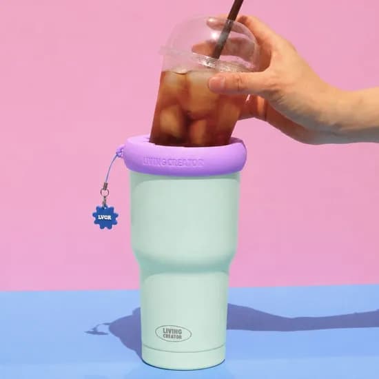 카페 컵 그대로 투고 텀블러 지켜텀 944ml 6colors