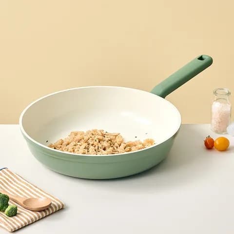 피스타 세라믹코팅 인덕션겸용 프라이팬 30cm 그린 32,900원