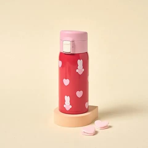 마이리틀버디 원터치 보온병 버니 350ML