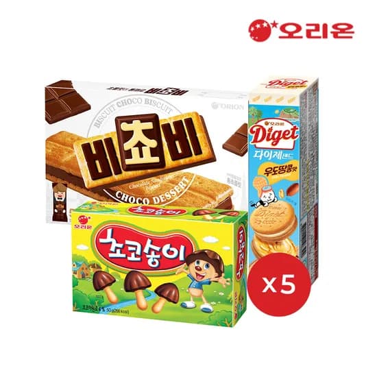 다이제샌드 우도땅콩 98g 5개 외 2종