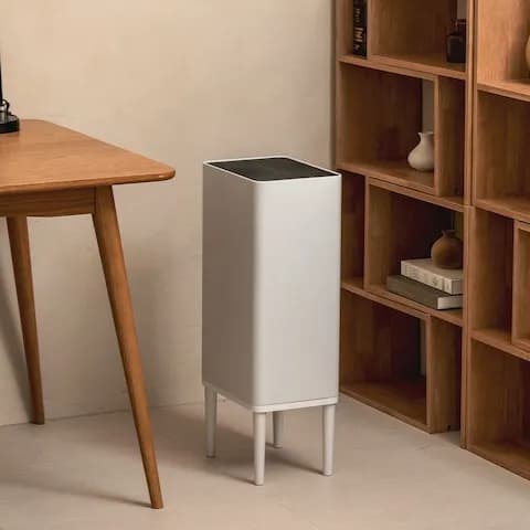 시그니처 블랙화이트 자동 센서 쓰레기통 10L/20L (휴지통+다리 세트)