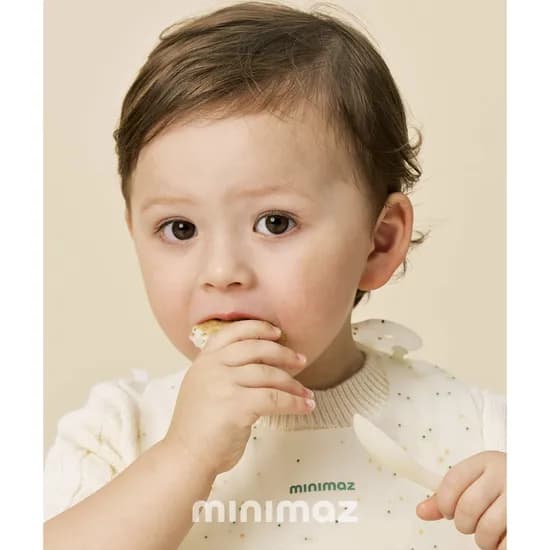 도트 실리콘 턱받이 11,800원