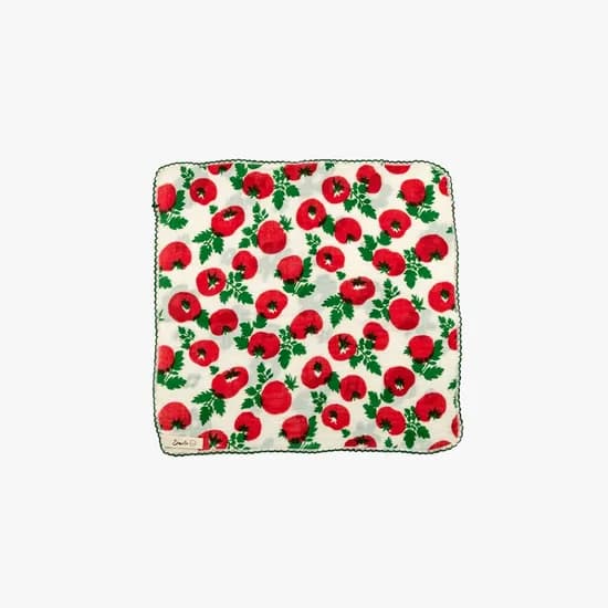 Dinan Pattern Hand Towel 디낭 토마토 플라워 패턴 핸드타올