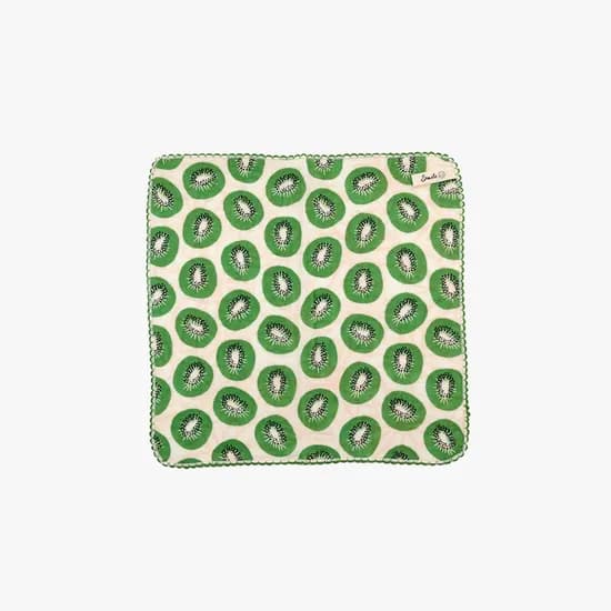 Dinan Pattern Hand Towel 디낭 키위 플라워 패턴 핸드타올