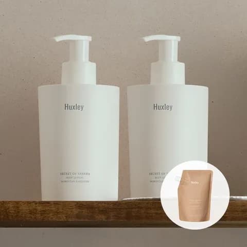 고보습 살냄새 퍼퓸 바디로션 300ml x2개(바디워시리필 증정)