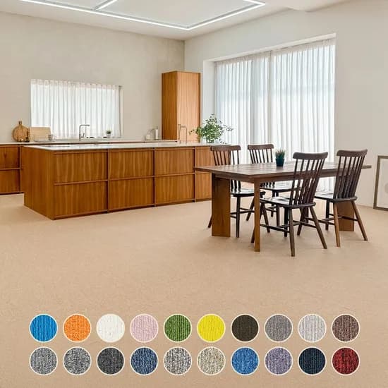 DIY 천일 방염 타일카페트 50x50 70colors 셀프시공 인테리어