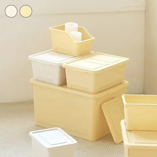 마일드 수납박스 옷 수납 다용도 정리함 5size 2colors