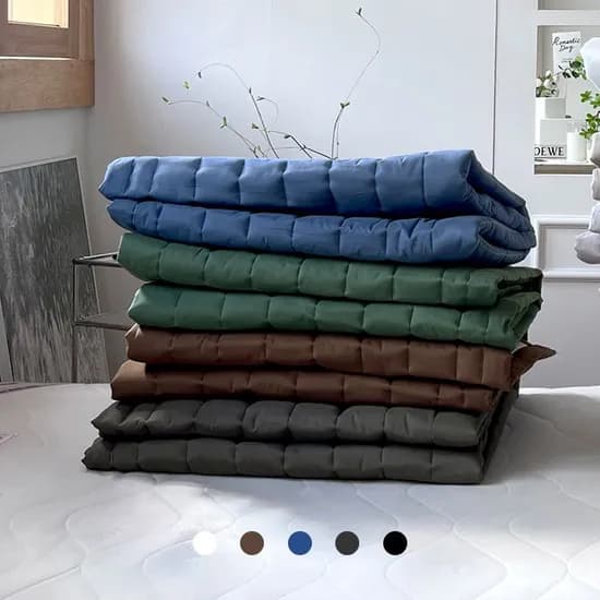 아사 60수 고밀도 순면 고정밴딩 누빔 침대패드 SS/Q/LK 6color