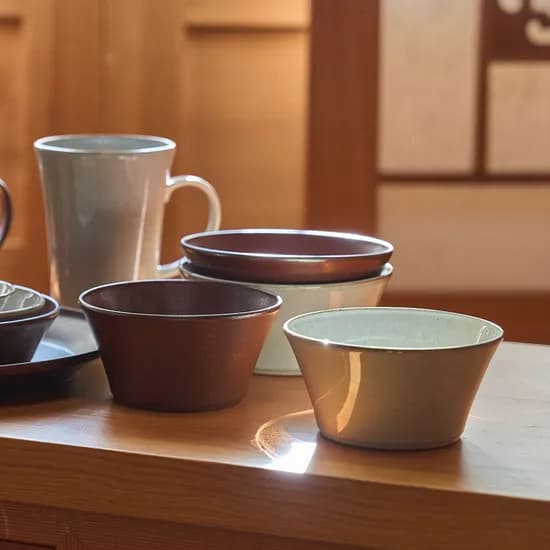 단 공기 1P (4 colors) 단아한 국산 그릇