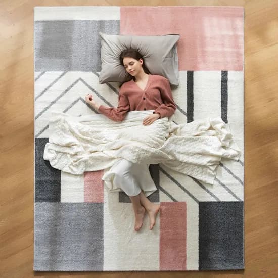 France Kelpa Oblige Pink Rug 3size