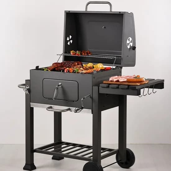 그랜드가든S 바베큐그릴 대형 숯불그릴 야외용 훈제 직화 BBQ 펜션그릴