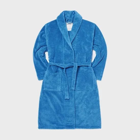 프리미엄 샤워가운 Aquamarine Blue Free size