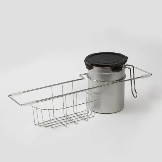 음식물쓰레기 수거함 거치대 세트