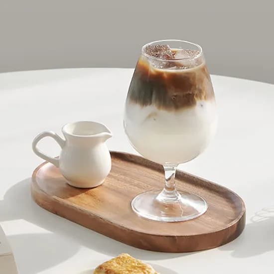 엠버 프렌치 고블렛 카페 글라스 470ml 2p세트 유리컵 와인잔 맥주잔
