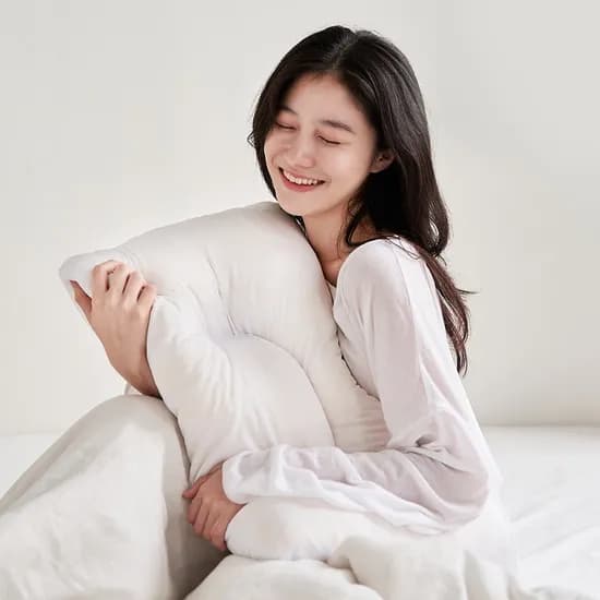 꿀잠 씨리얼 베개 메모리폼 경추 베개솜