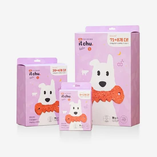 잇츄 오리지널 덴탈껌 꿀잠츄 (S/M) 강아지 치석제거 껌