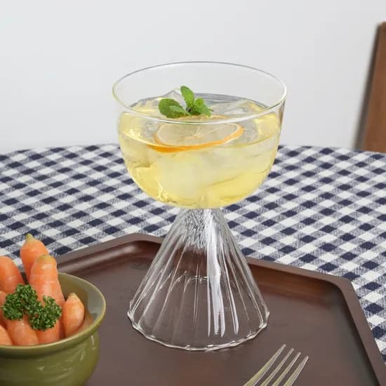 웨이블리 글라스 고블렛잔 와인잔 300ml 막걸리잔
