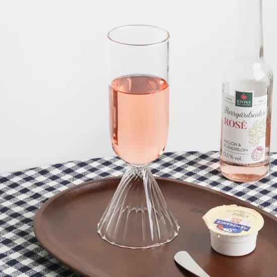 웨이블리 글라스 고블렛잔 와인잔 280ml 막걸리잔