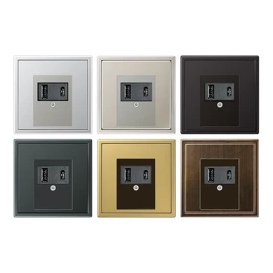 LS990 메탈 유럽형 USB Charger_A+C포트