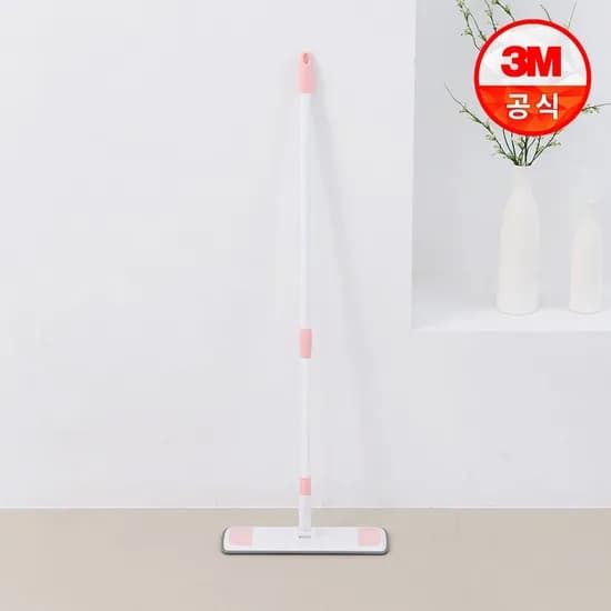스카치브라이트 파스텔핑크 이지클린 물걸레밀대 막대걸레