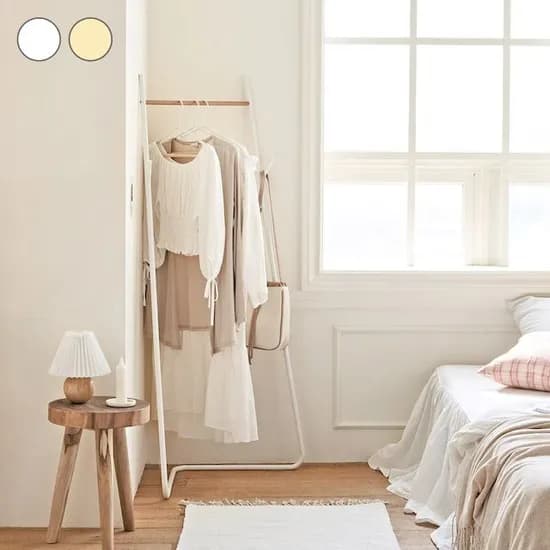 노르딕 코너 행거 드레스룸 미니 틈새 옷걸이 가방걸이 시스템 3colors