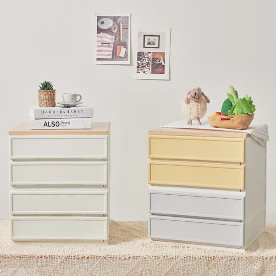 국내생산 BPA FREE 쌓아서 조합하는 래폴드 서랍장 400(S) 2단